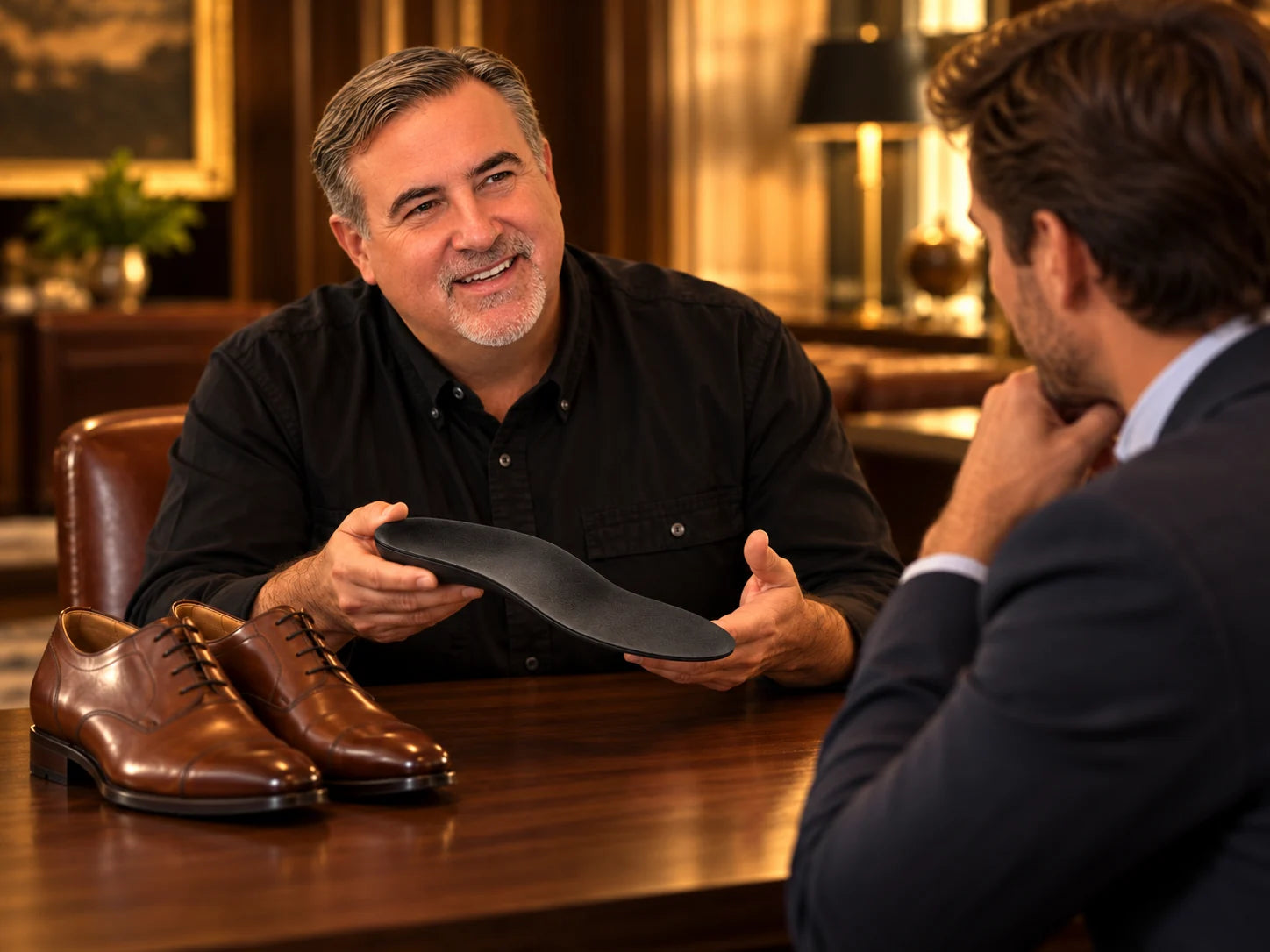 A personal Fore2Feet consultation with a client