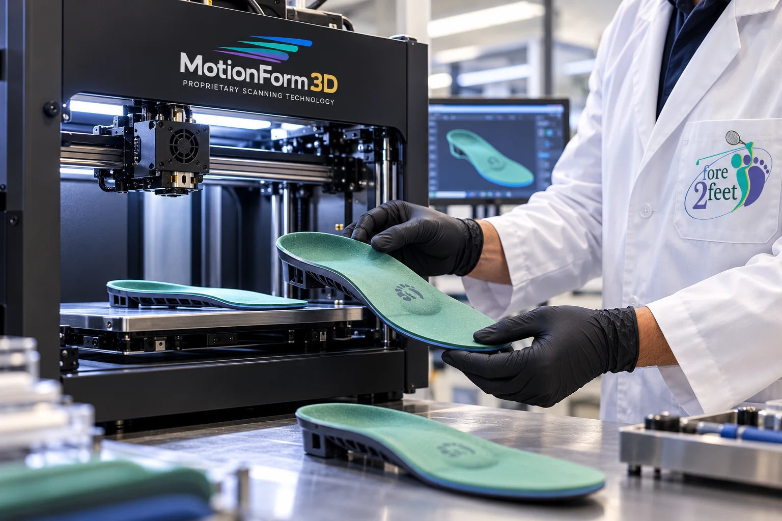 Individually 3D-printed orthotics