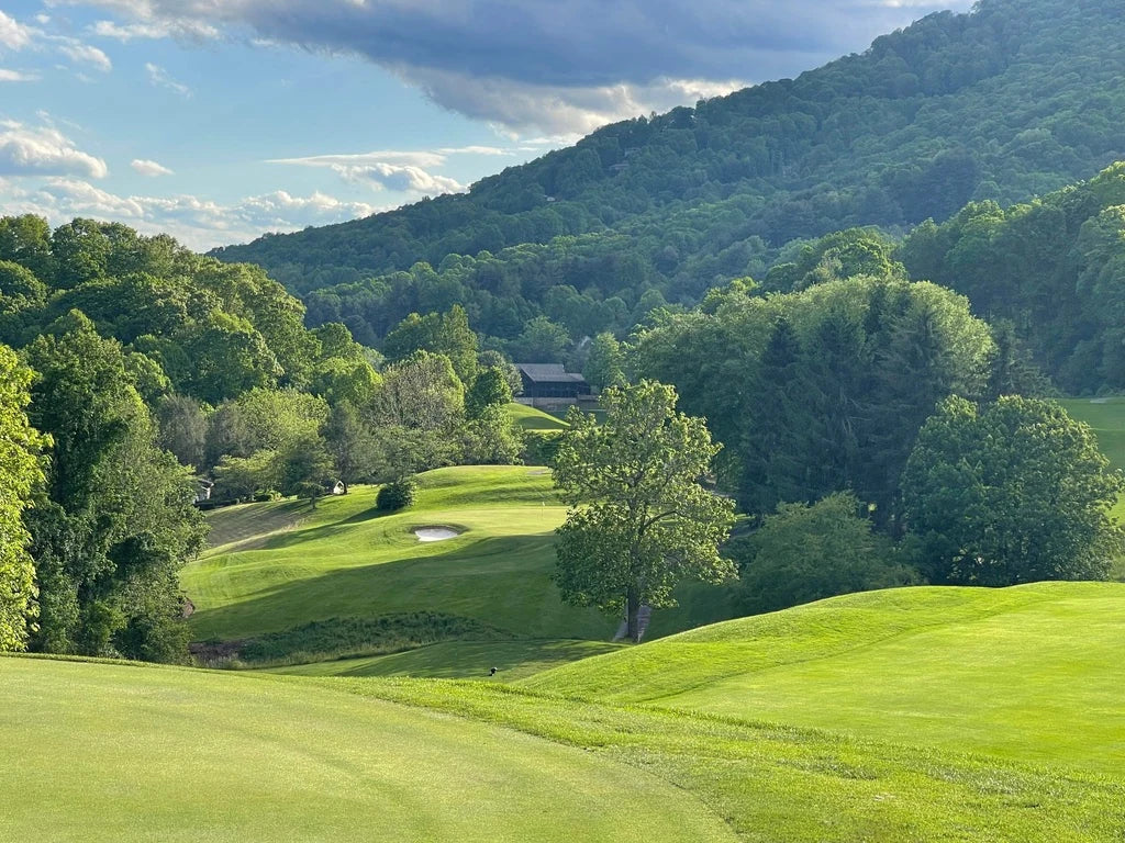 Golf course landscape