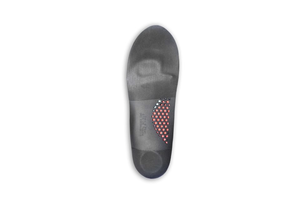 tennis orthotic - bottom view