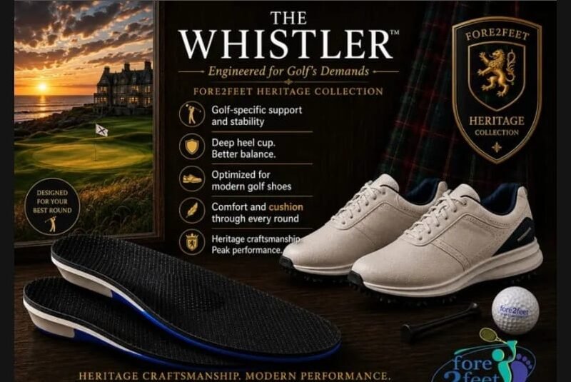 The Whistler Golf Orthotic